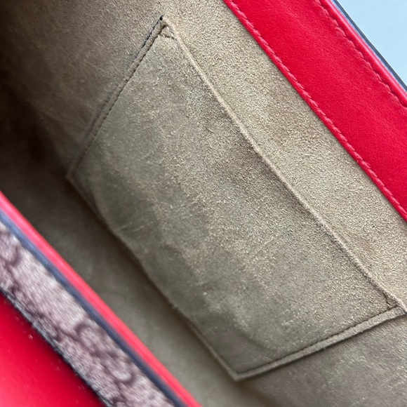 Gucci Padlock GG Coated Canvas And Leather Top Handle Bag - Picture 16 of 16